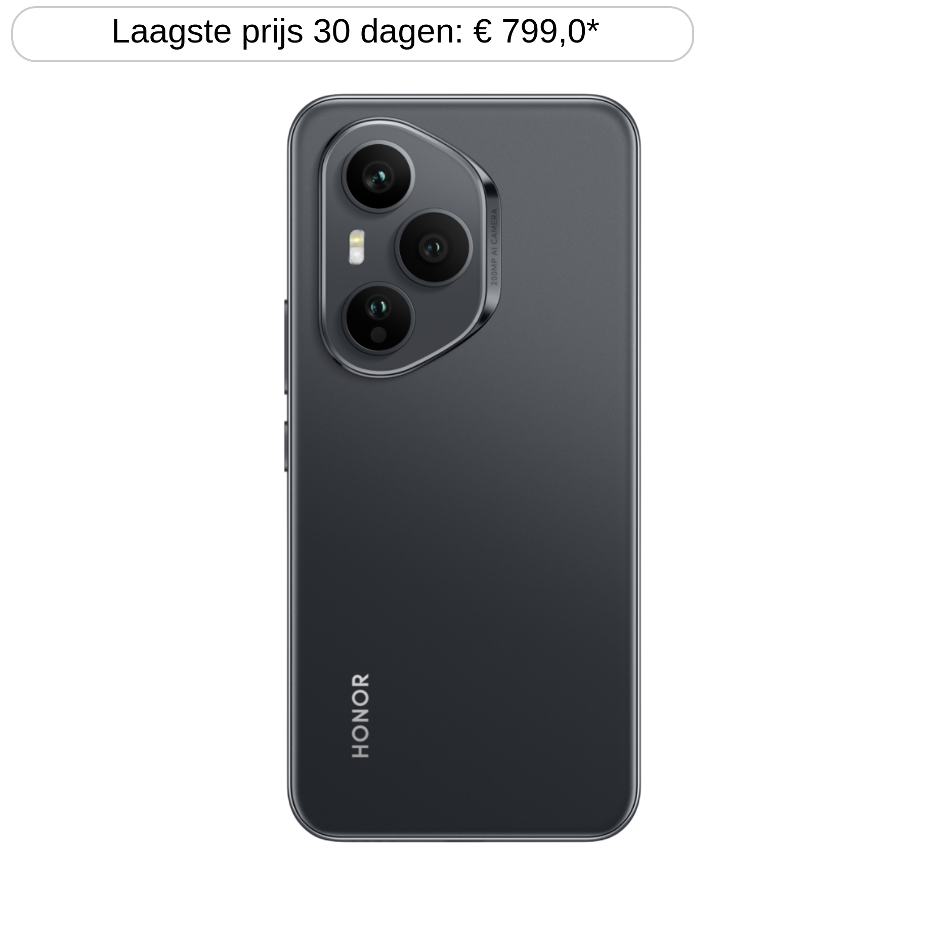 Smartphone met roze en blauwe bellen op het scherm.